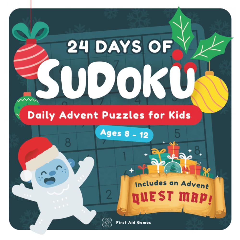 24 Days of Sudoku: A kids advent calendar