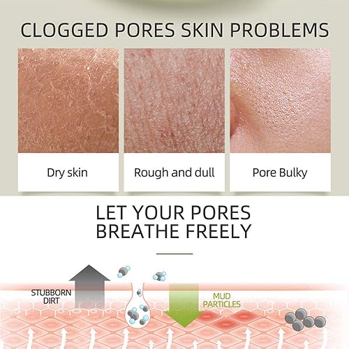 Miniatura 6 de Green Tea Matcha Mud Máscara Facial Limpieza profunda Control de Aceite Hidratante Removedor de puntos negros Anti acné Mejora y Anti Envejecimiento