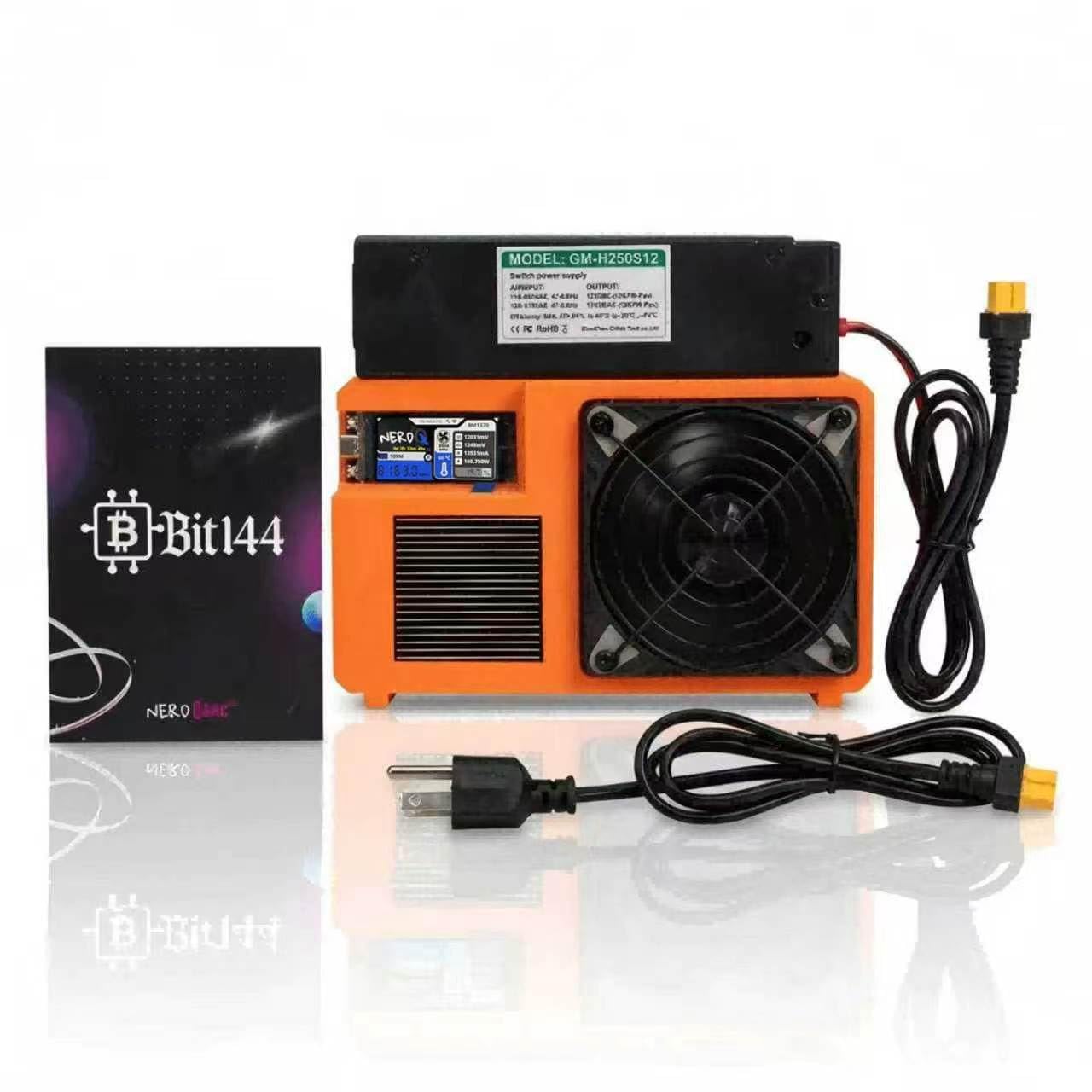 Minerador ASIC de Bitcoin Solo Miner NerdQX 8.1T 138W para Casa