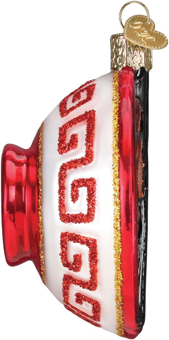 Old World Christmas Bowl of Ramen Glass Blown Ornaments for Christmas Tree - Image 4