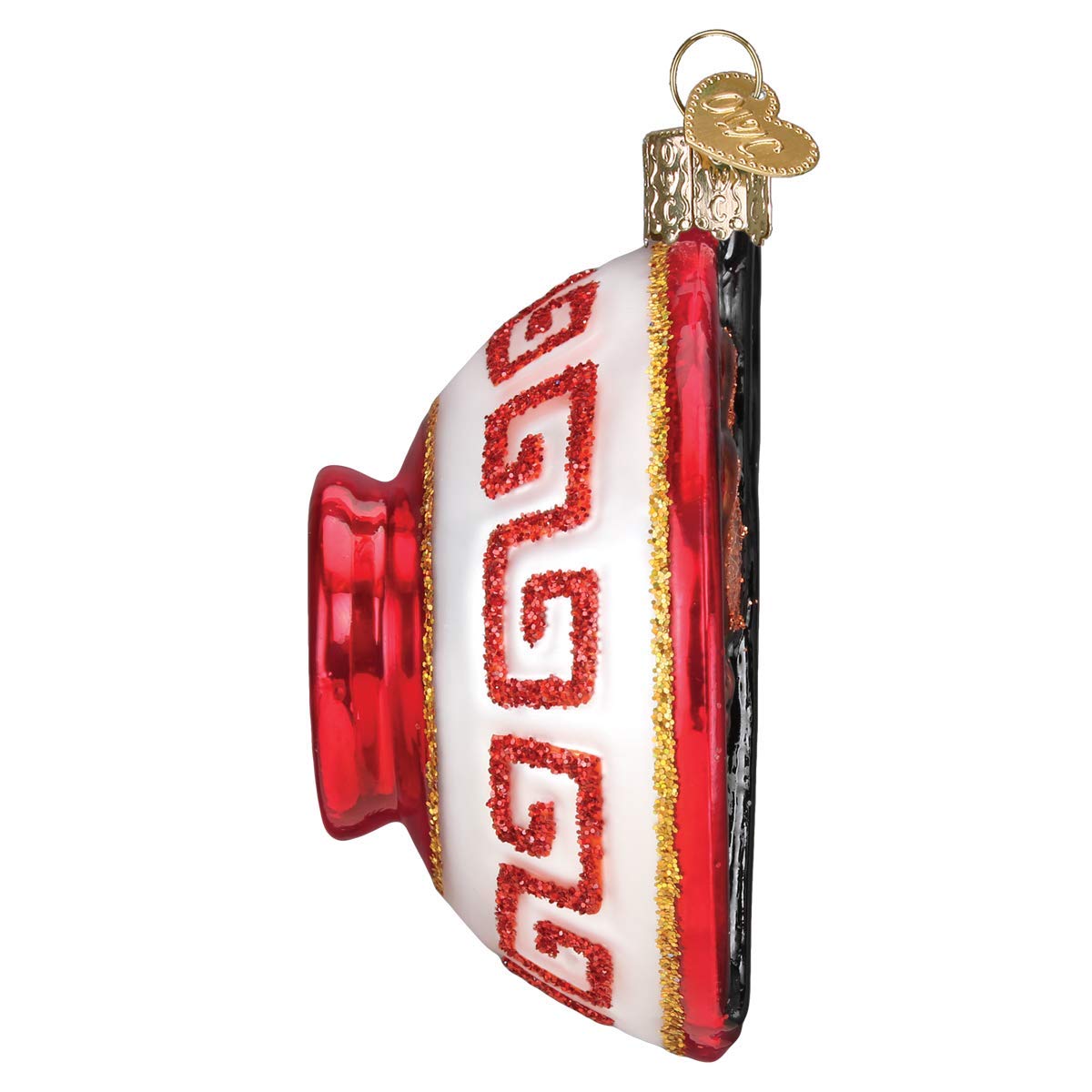 Amazon.com: Old World Christmas Bowl of Ramen Glass Blown