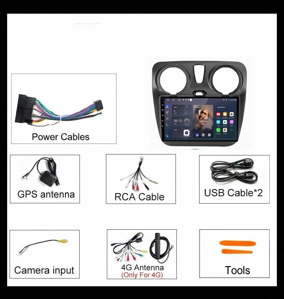 Radio coche 2 DIN para Renault Duster que soluciona problemas al aparcar 7