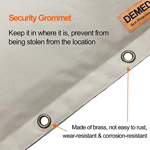 Backflow Preventers Protection, 16”W x 20”H Backflow Winter Cover, Insulated Cover Pouch for Irrigation Backflow Valve, Sprinkler Valves in Snow or Sun Exposure, Winterizing Backflow Preventers – Sand