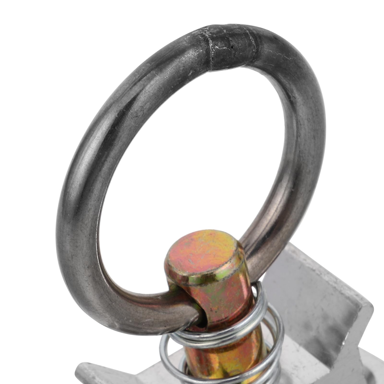 Kit de Anclaje Redondo de Liberación Rápida para Transporte de Carga, 4 Piezas en Aluminio y Acero Inoxidable, Perno de Anclaje Seguro para Vehículos y Remolques