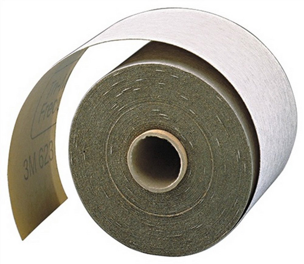 3M Lakierowy papier ścierny szerokość 115 mm ziarno 240 1 rolka = 50 metrów