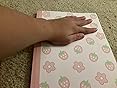 Composition Notebook: College Ruled Cute Strawberry and Kawaii Flower ...