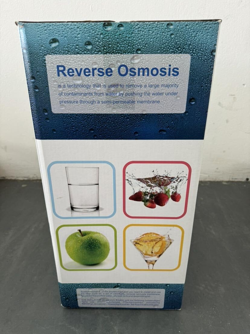 Wasserfilter Umkehrosmose 6-Stufen RO6 mit Kartuschen und Tank