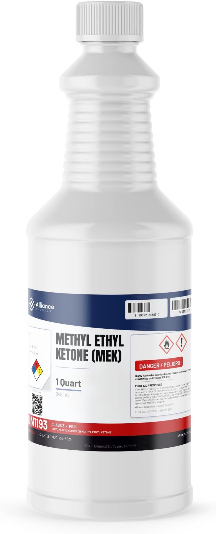 - Alliance Chemical Methyl Ethyl Ketone (MEK) - 1 Quart (32 FL Oz) Paint Thinner and Solvent