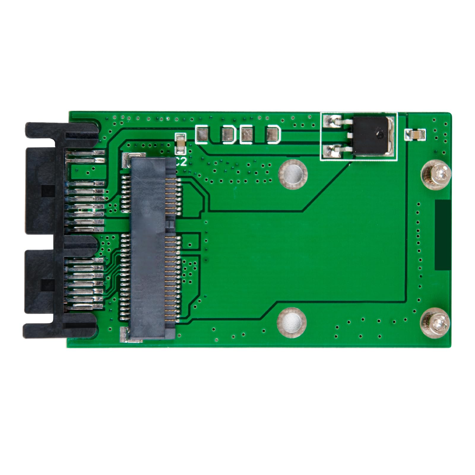 ocxutsx CY Mini PCI-E mSATA SSD to 1.8-inch Micro SATA 16-pin Hard Disk PCBA Converter Adapter Micro Hard Disk