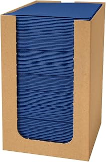 PAW Stoffähnliche Cocktailservietten 20 x 20 cm, 100 Stück - Dunkelblau