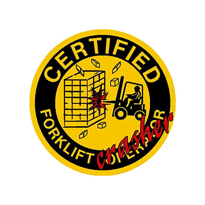 Buy 1 certified forklift crasher, forklift operator, forklift driver