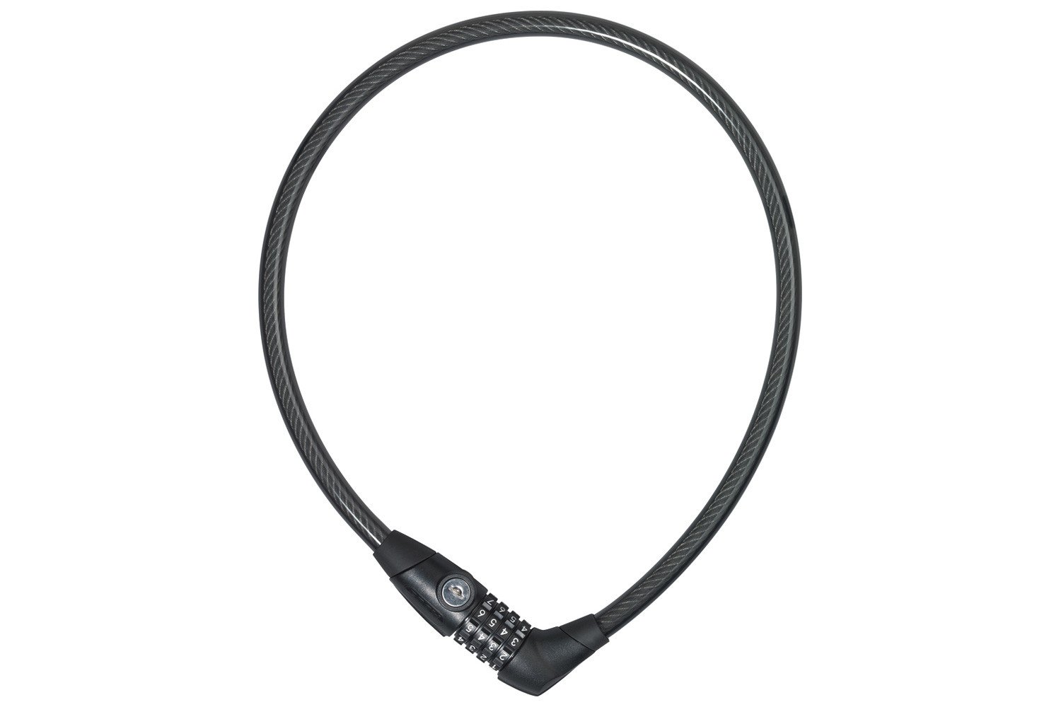 ABUS 516030-1640/85_Key_Combo Antirrobo de Cable de Acero con Llave y combinación