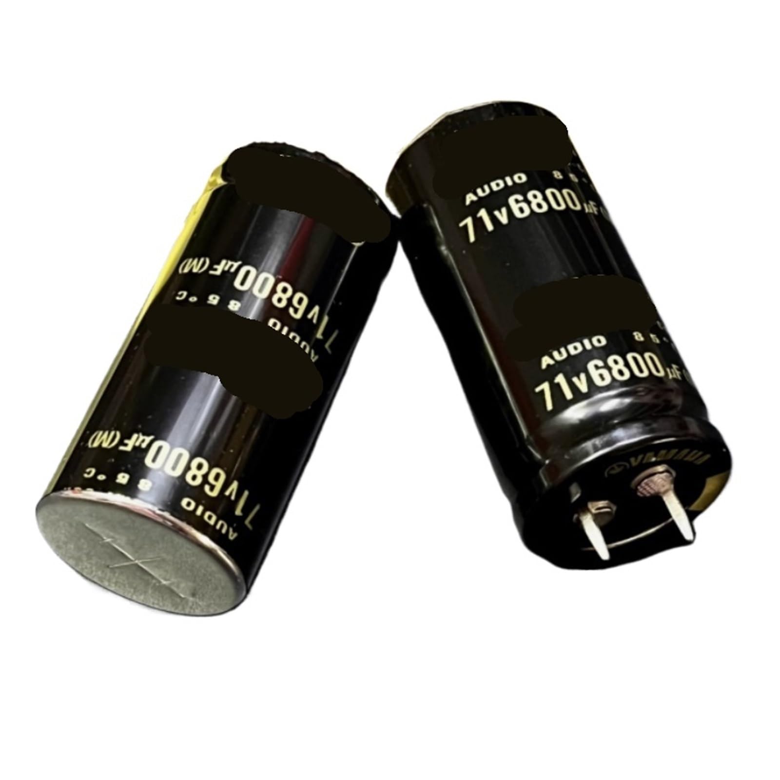 Condensateur électrolytique 63V 6800uF filtrage alimentation 25x45mm