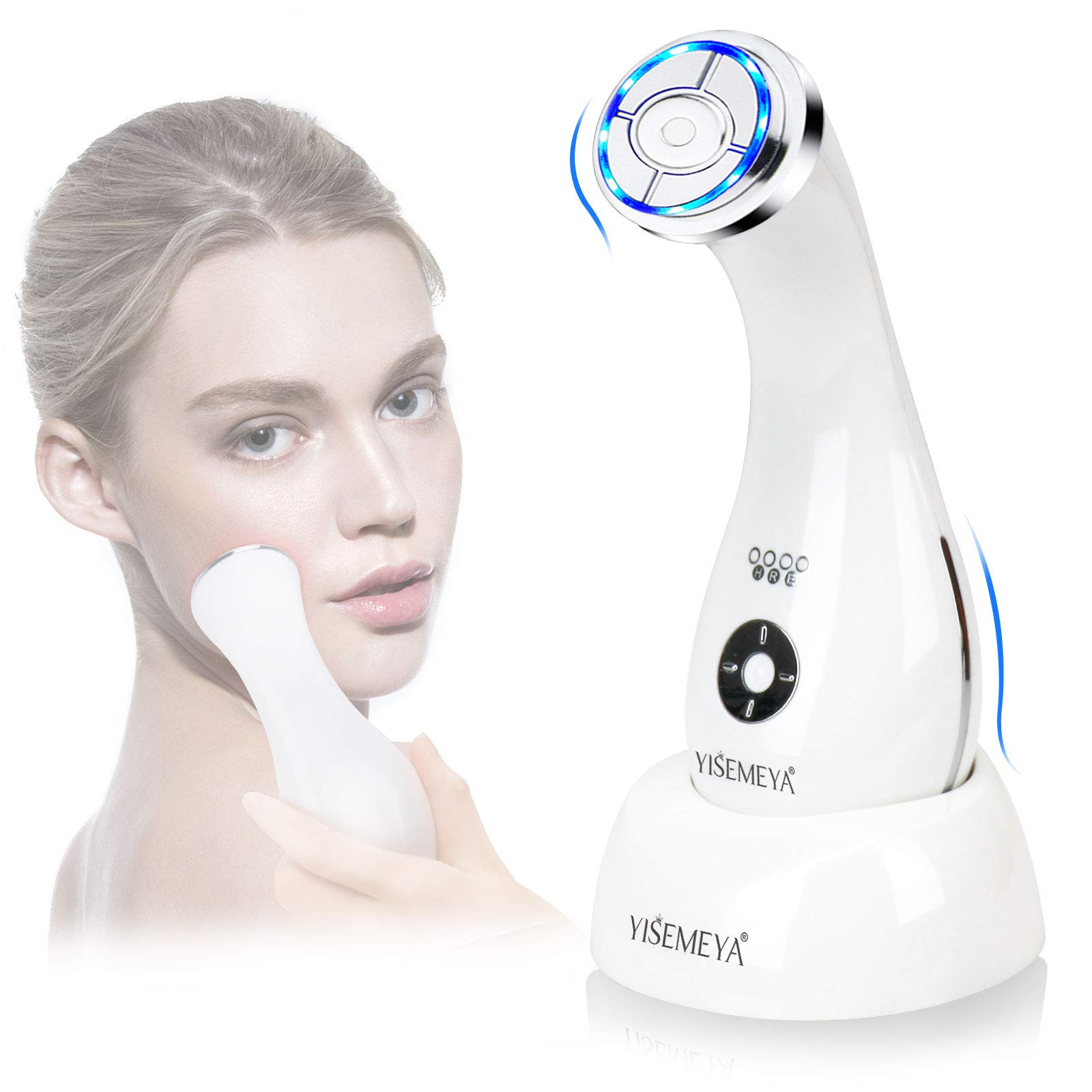 Mini HIFU Machine for Face LÃƒ¬ftÃƒ¬ng Sḳin TÃƒ¬ghtÃ„â€ºnÃƒ¬ng with 3 Modes 4 Levels for Women Facial Eye Neck Body Portable