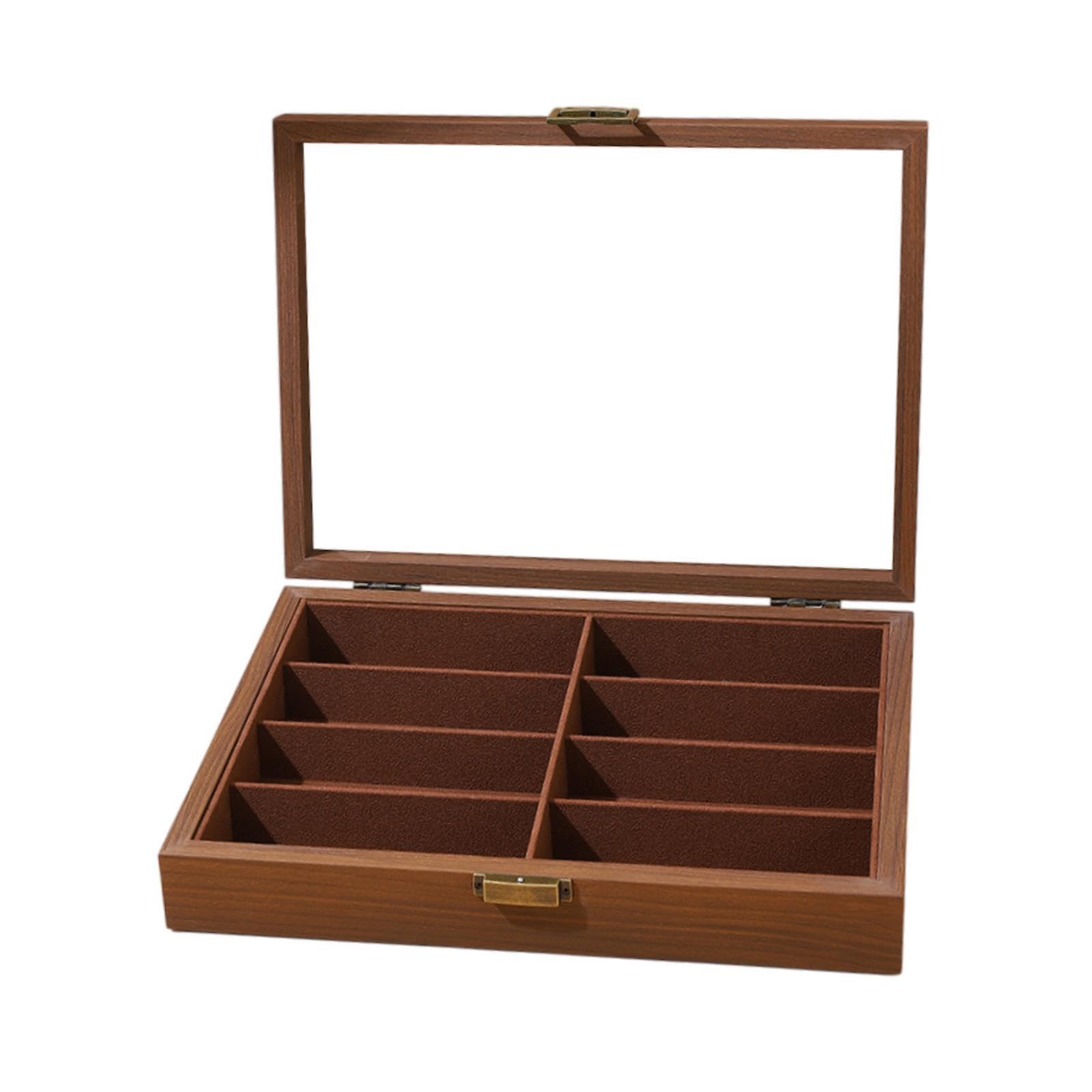 8 Slots Sunglasses Storage Box Modern Dustproof Eyeglasses Eyewear Organizer|Health & Beauty | Vision Care | Eyeglass Cases-image-24