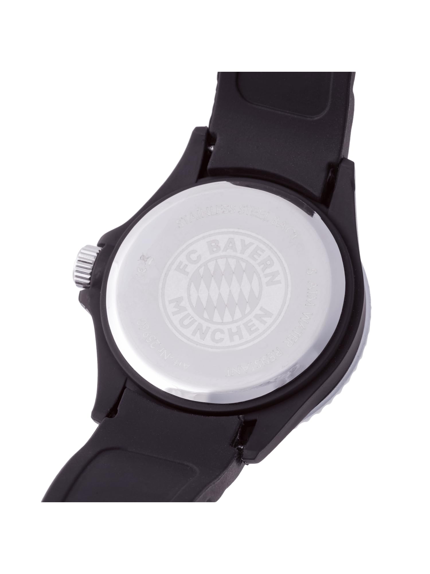 FC Bayern München Montre pour fan - Montre pour adulte - Noir, Noir , taille unique, Moderne