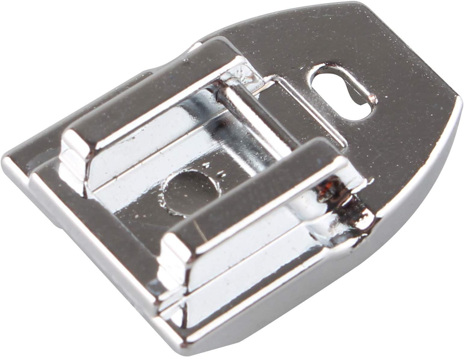 Concealed Invisible Zipper Sewing Machine Presser Foot for All Low Shank Snap-On Singer, Brother, Babylock, Euro-Pro, Janome, Kenmore, White, Juki, New Home, Simplicity, Elna Sewing Machines