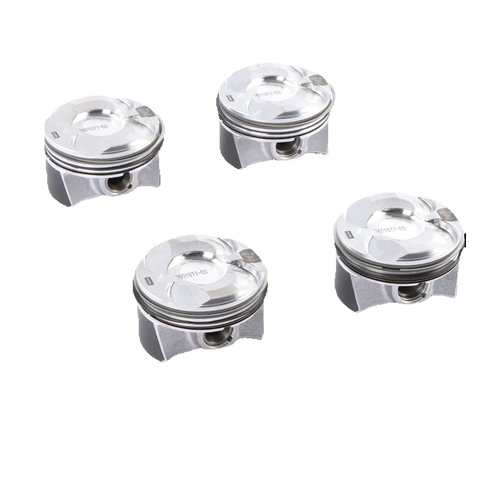 4 szt. 11257601181 zestaw tłoka i pierścieni N18 B16A standardowe dopasowanie do MINI Cooper pasuje Countryman Paceman 2010-2016 Zestaw cylindra i tłoka motocykl Komplet cylinder