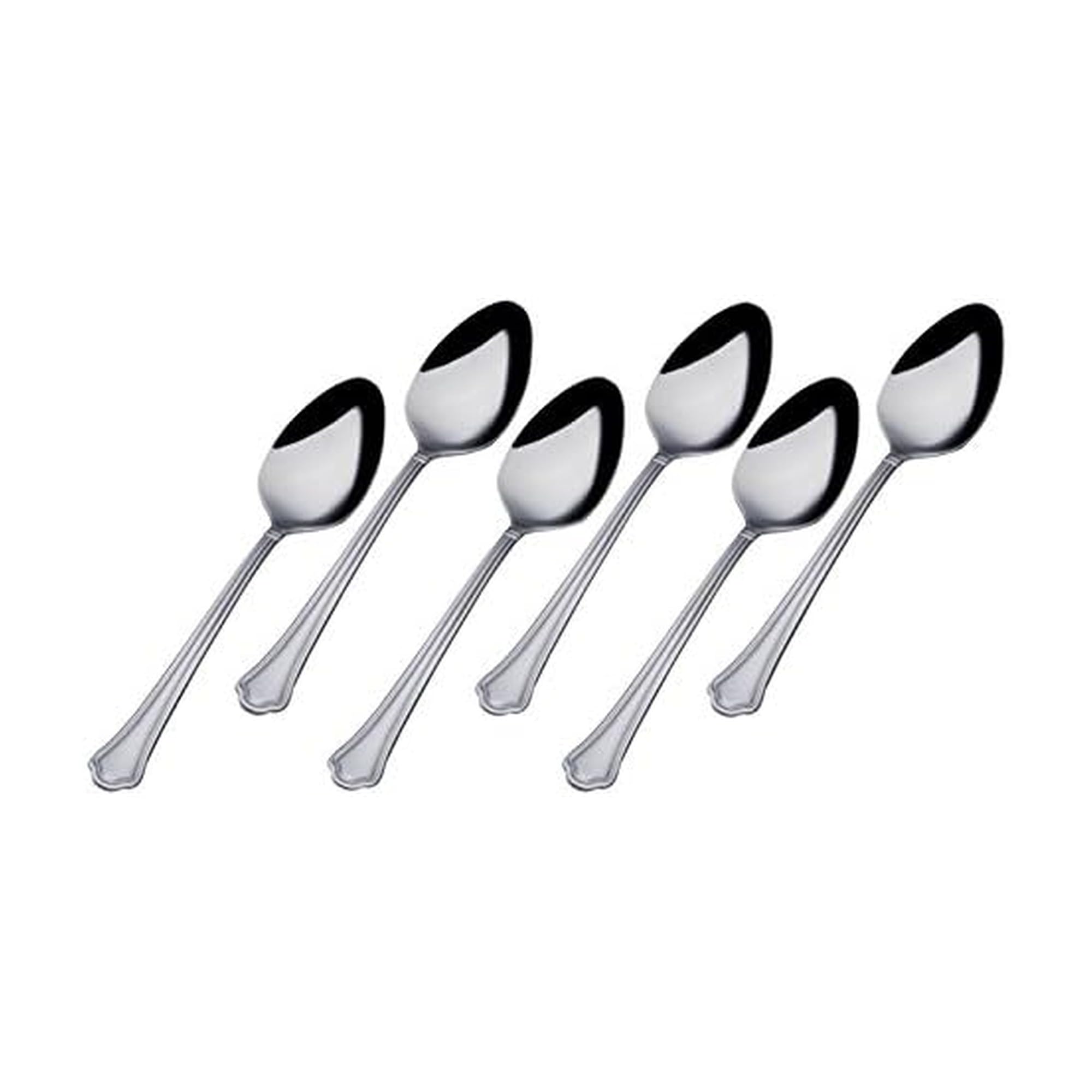 Capri Frost Stainless Steel Teaspoon, Set of 6
