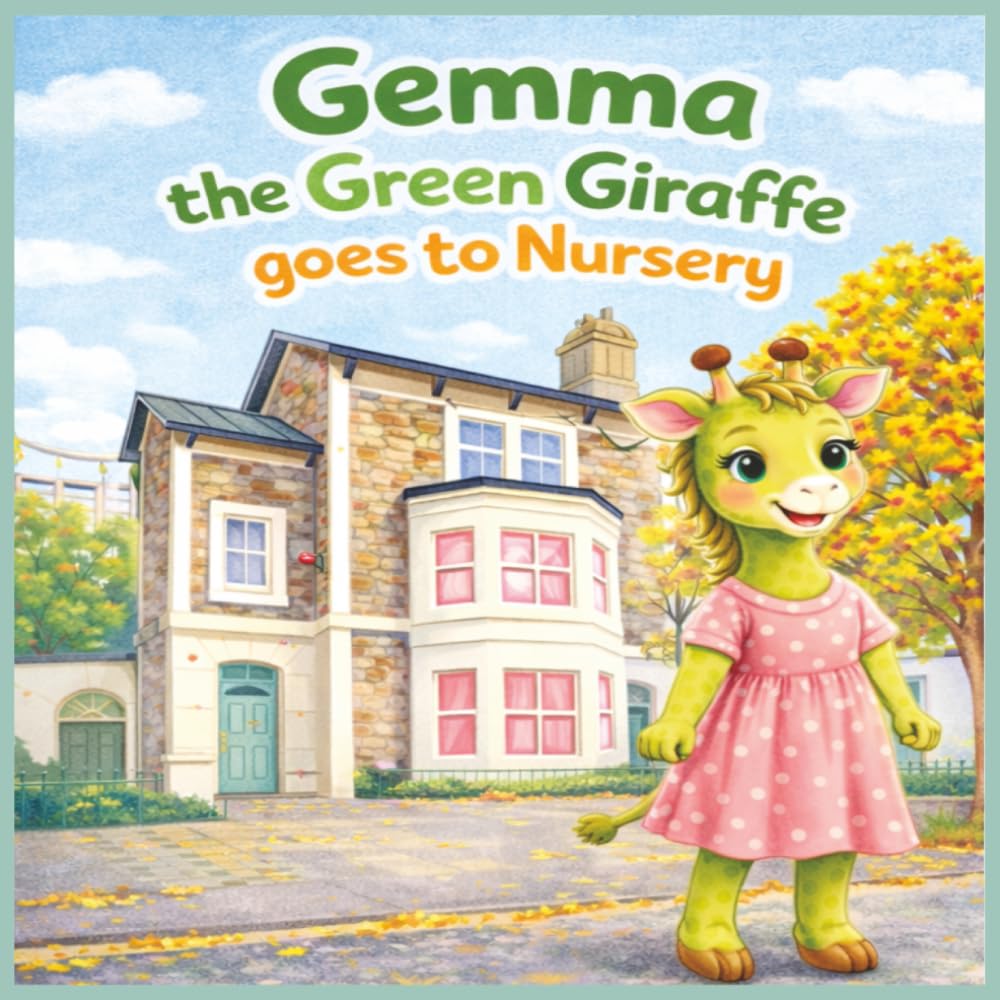 Gemma The Green Giraffe Goes To Nursery: Bedtime story for Toddlers, Nursery preparation For Young Children- Social Story, Learning About Emotions, 30 Pages.