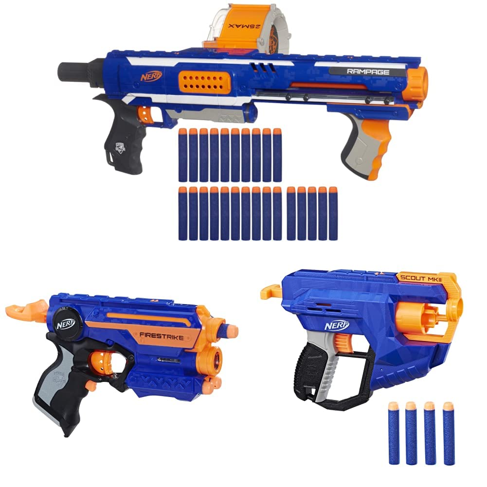 Buy Nerf Rampage NStrike Elite Toy Blaster & Nerf NStrike Elite Fire