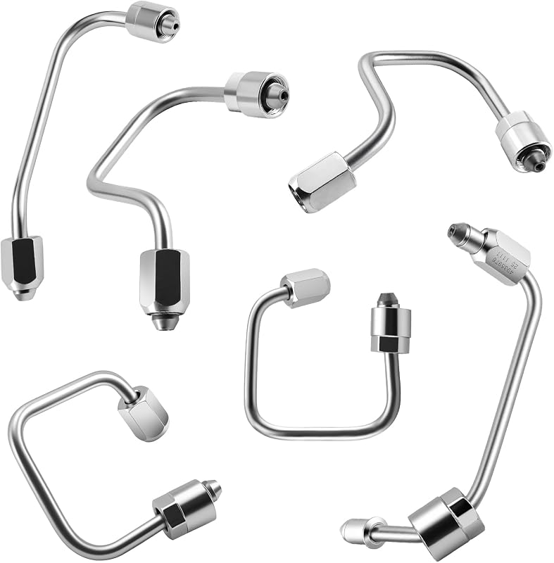 4935976 4935974 4935982 Fuel Injector Line Set, Fuel Injector Feed Lines Fits for Dodge Cummins Diesel 2007-2018 6.7L Pack of 6