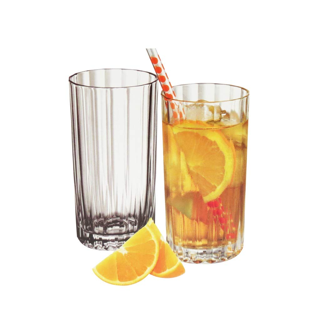 Incrizma Glassware - Imported Bellagio Glass Set, 325 ml (2, High Ball Glass - 325 ml)