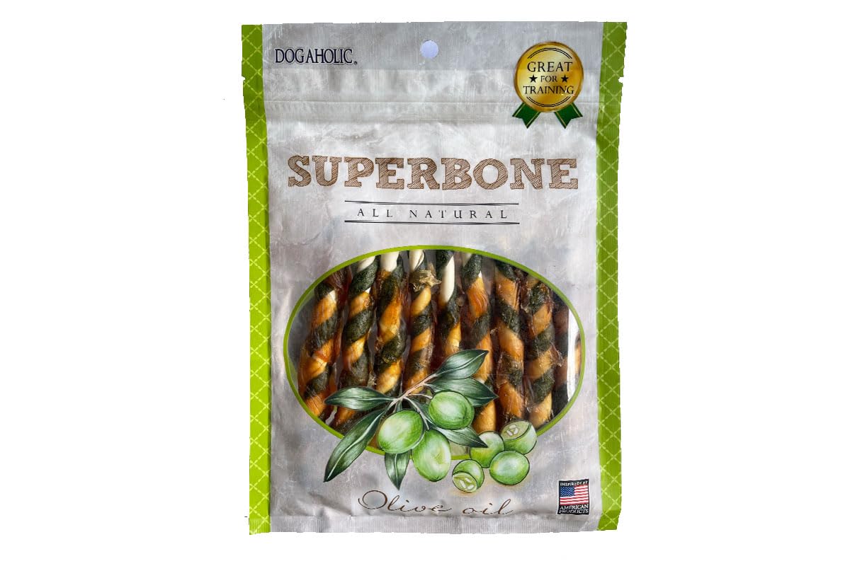 SuperBone All Natural Flavour Stick Dog Treat | Healthy & Training Treat for All Breed Sizes of Dogs with Olive Oil Flavour - Pack of 3 - Sold by Treats for Pets (B0CVTZYMNS) Amazon Price History, Amazon Price Tracker