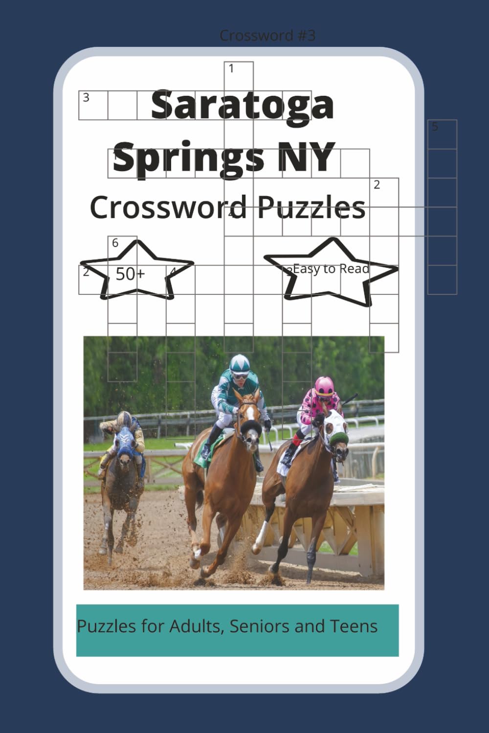 Saratoga Springs NY Crossword Puzzles: Crossword Puzzles with Easy to Read Print about Saratoga Springs NY, Saratoga County, Upstate NY and more | 6x9 ... for Vacations, Holidays and Relaxation