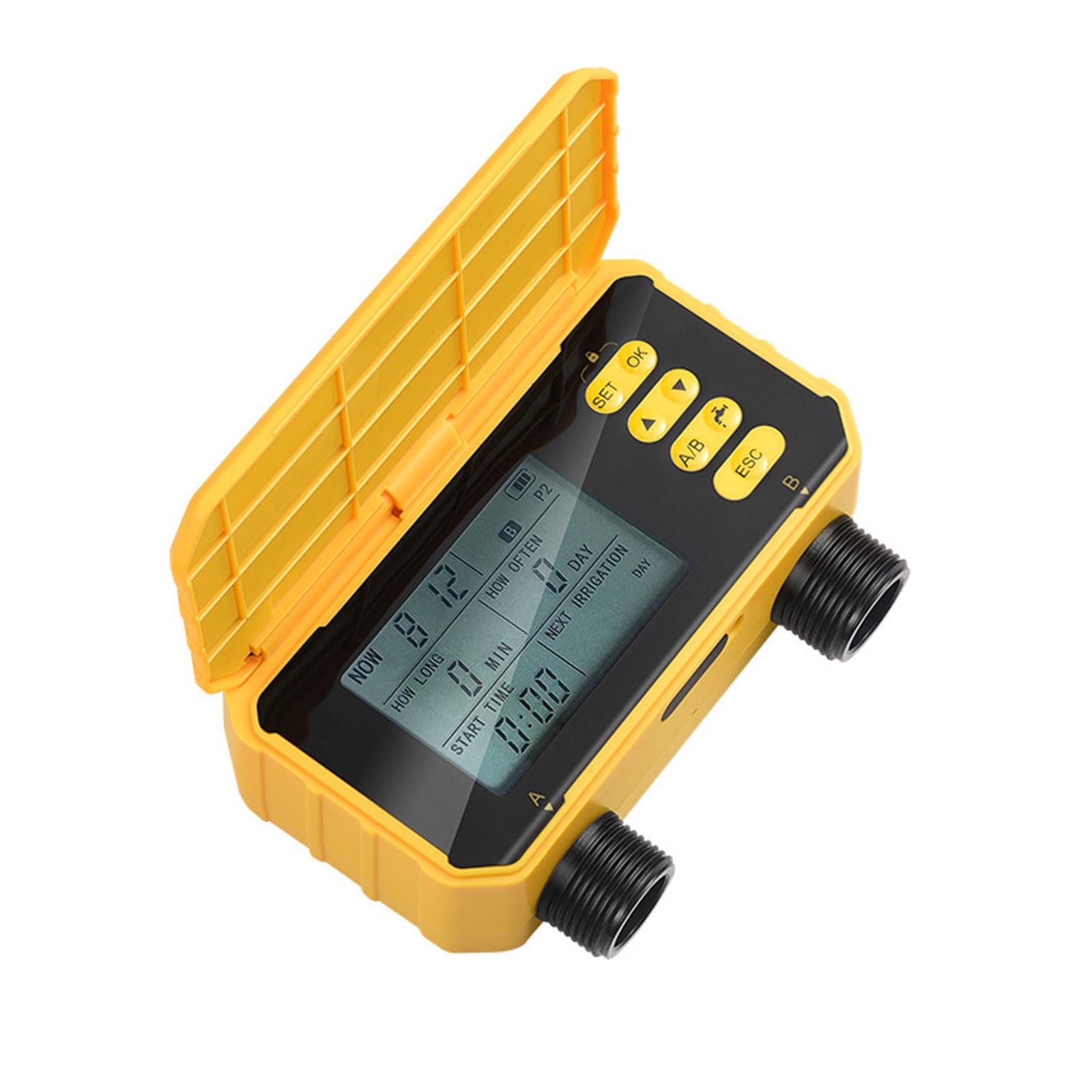 Innovative Timing Device with Shutoff Feature and Clear Readout for Simple Tracking Smartgarden Irrigation