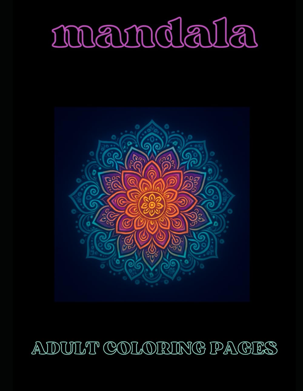 Mandala Adult Coloring Pages