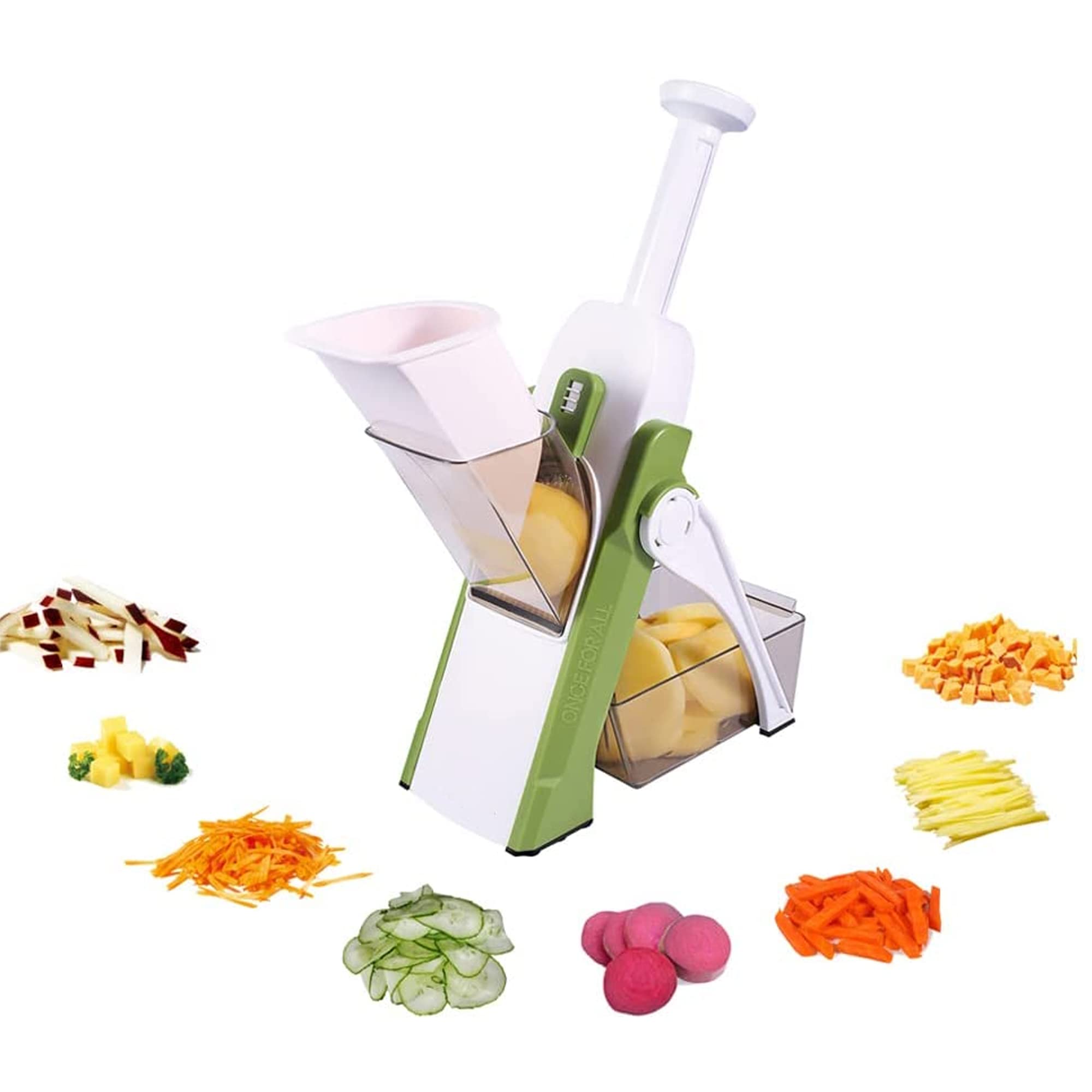 Rezdax Foldable Mandoline Slicer for Kitchen,Vegetable Chopper,Dicer,Food Cutter