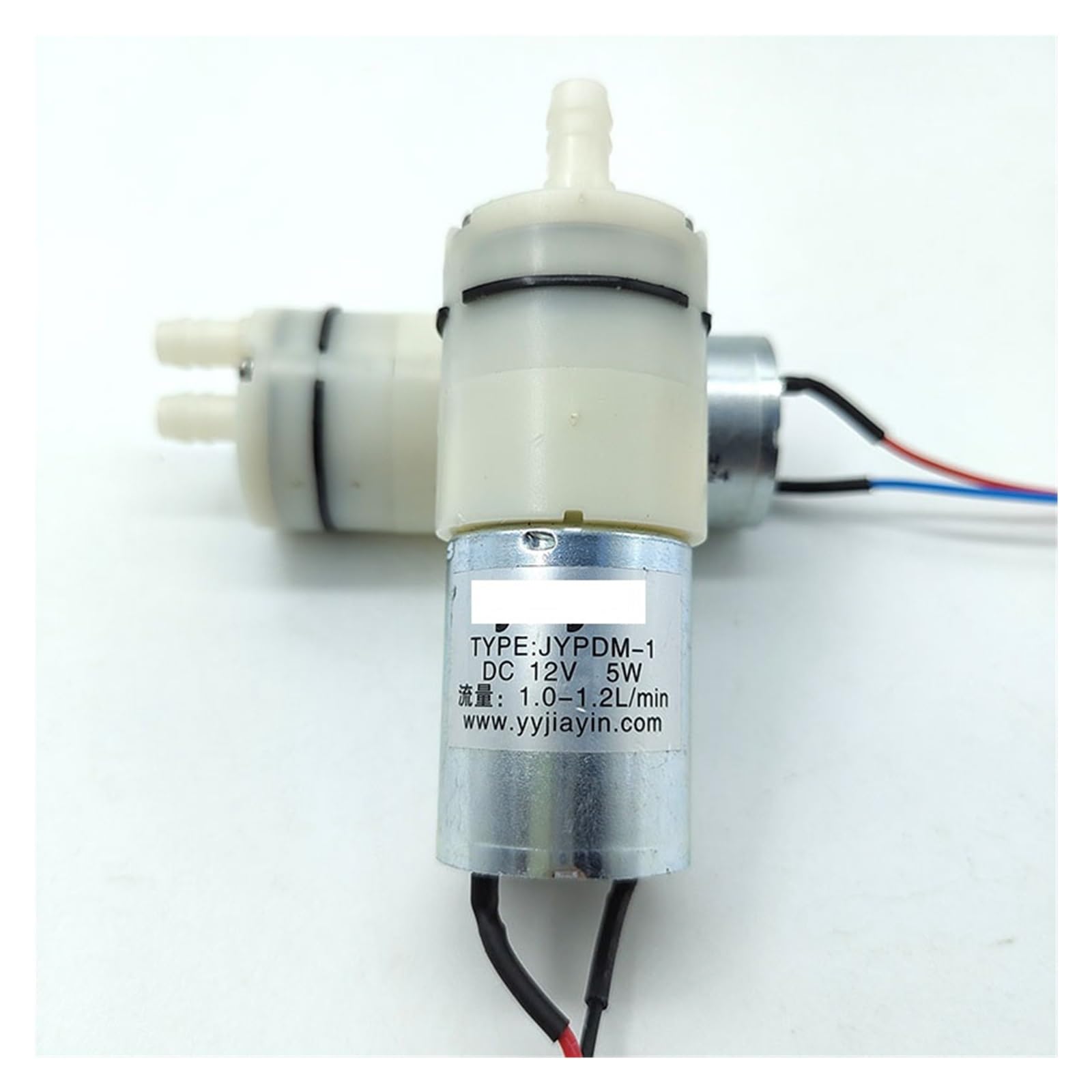 EKFBQBGW 370 Water Pump DC 12V 5W Self priming Diaphragm Water Pump Suction Water Pump Large Flow 1-1.2L/min B