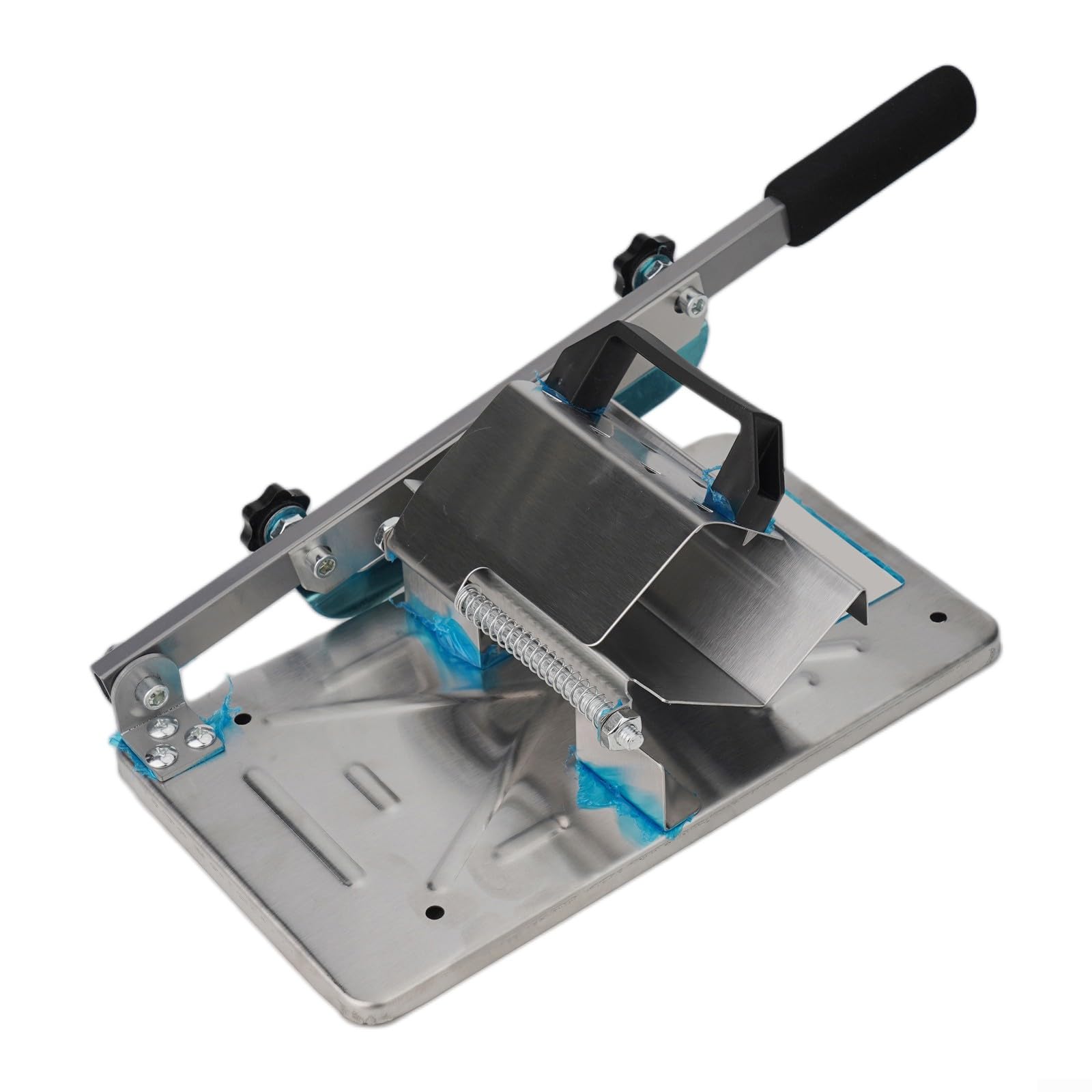 Affettatrice manuale, in acciaio , regolabile, da 25 mm a 8 mm, 31,5 x 17,5 cm