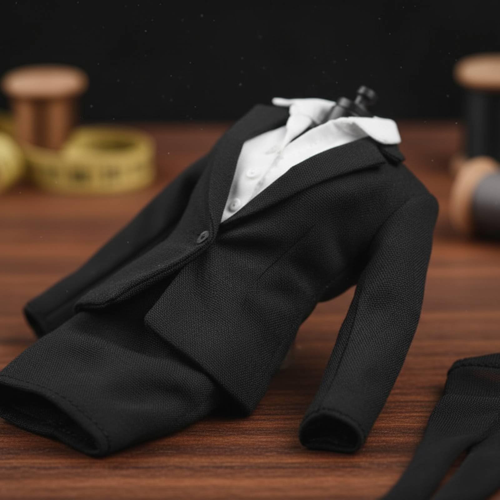 Jiuvaso Abito Professionale Donna per Action Figure Completo Ufficiale Giacca Pantaloni Camicia Accessori Aspetto Realistico in Tessuto Adatto a Collezione Fotografia Scene Metropolitane 1/6