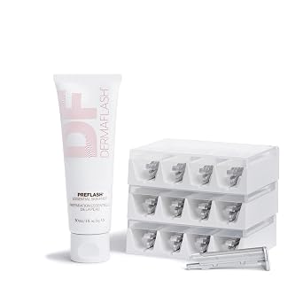DERMAFLASH ESSENTIALS Dermaplaning Replenishment Kit for Women Compatible with DERMAFLASH LUXE+ Dermaplaning Tool only