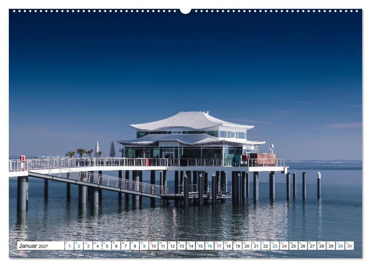 Die Ostseeküste von Neustadt bis Travemünde (hochwertiger Premium Wandkalender 2027 DIN A2 quer), Kunstdruck in Hochglanz: Eine stimmungsvolle Reise ... Häfen mit weitem Blick auf die Ostsee.