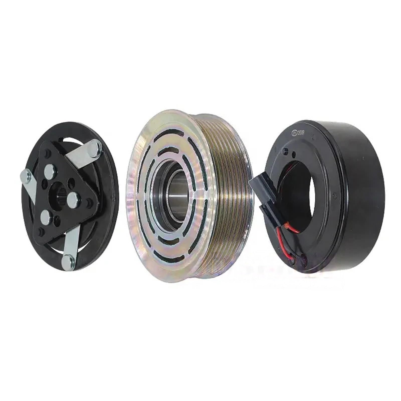 AC Compressor Clutch Fit for Duster Fit for Nissan Terrano SANDEN 1861 SD7V16 8201018716 Auto Car Air Conditioner AC Compressor Clutch Pulley Assembly