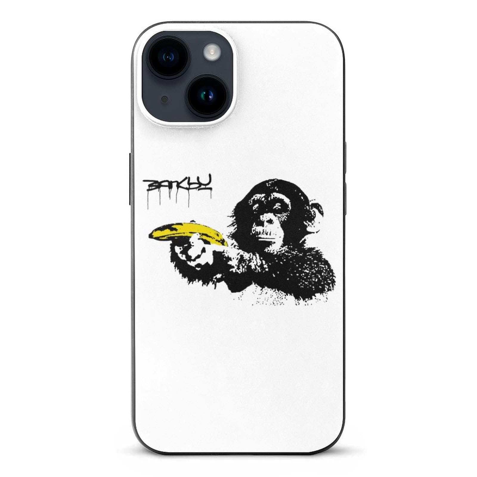 Amazon.co.jp: バンクシー Banksy チンパンジー バナナ 落書き