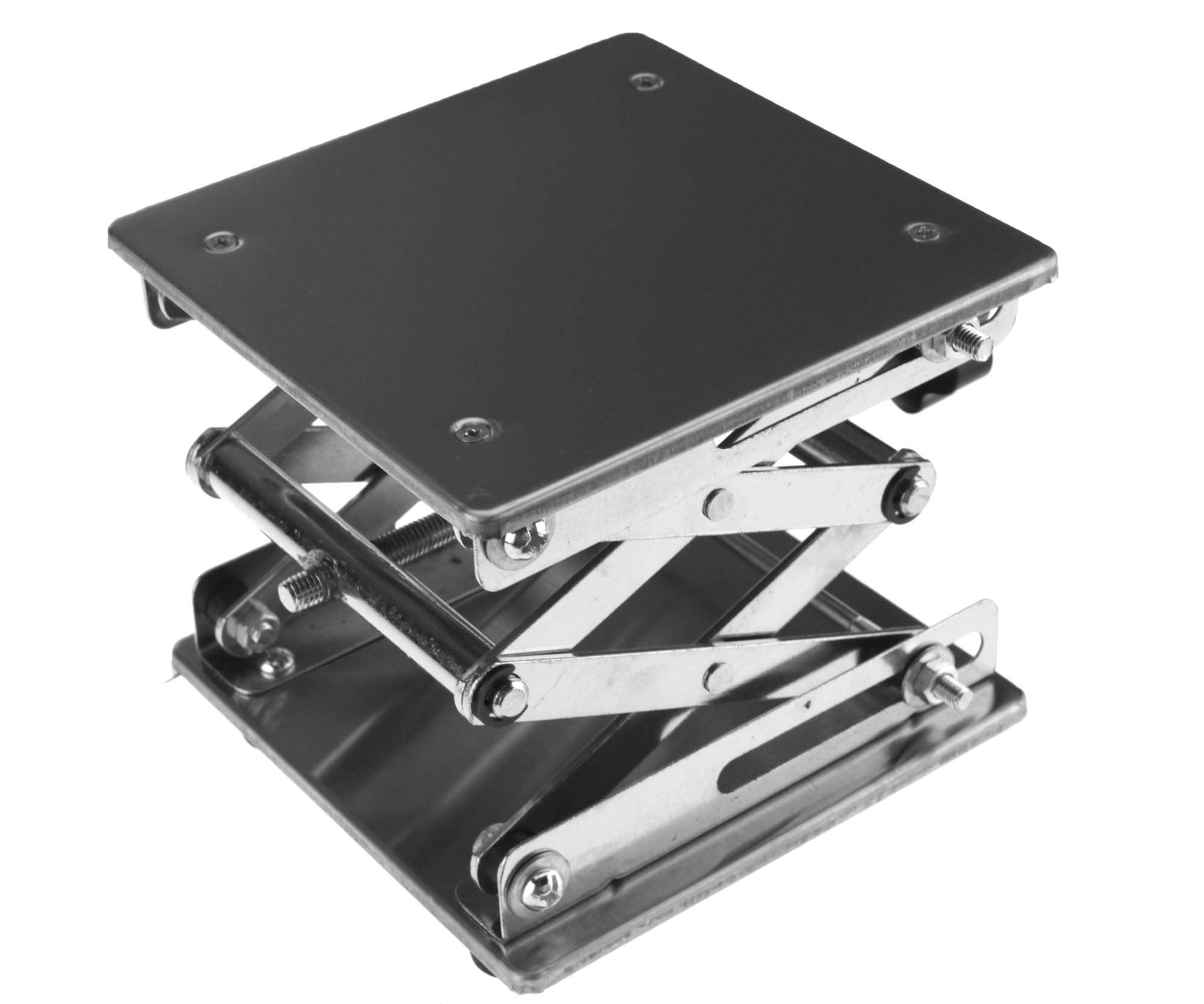D2D Lab-Lift Lifting Platforms Stand Rack Scissor Stainless Steel 15X15cm