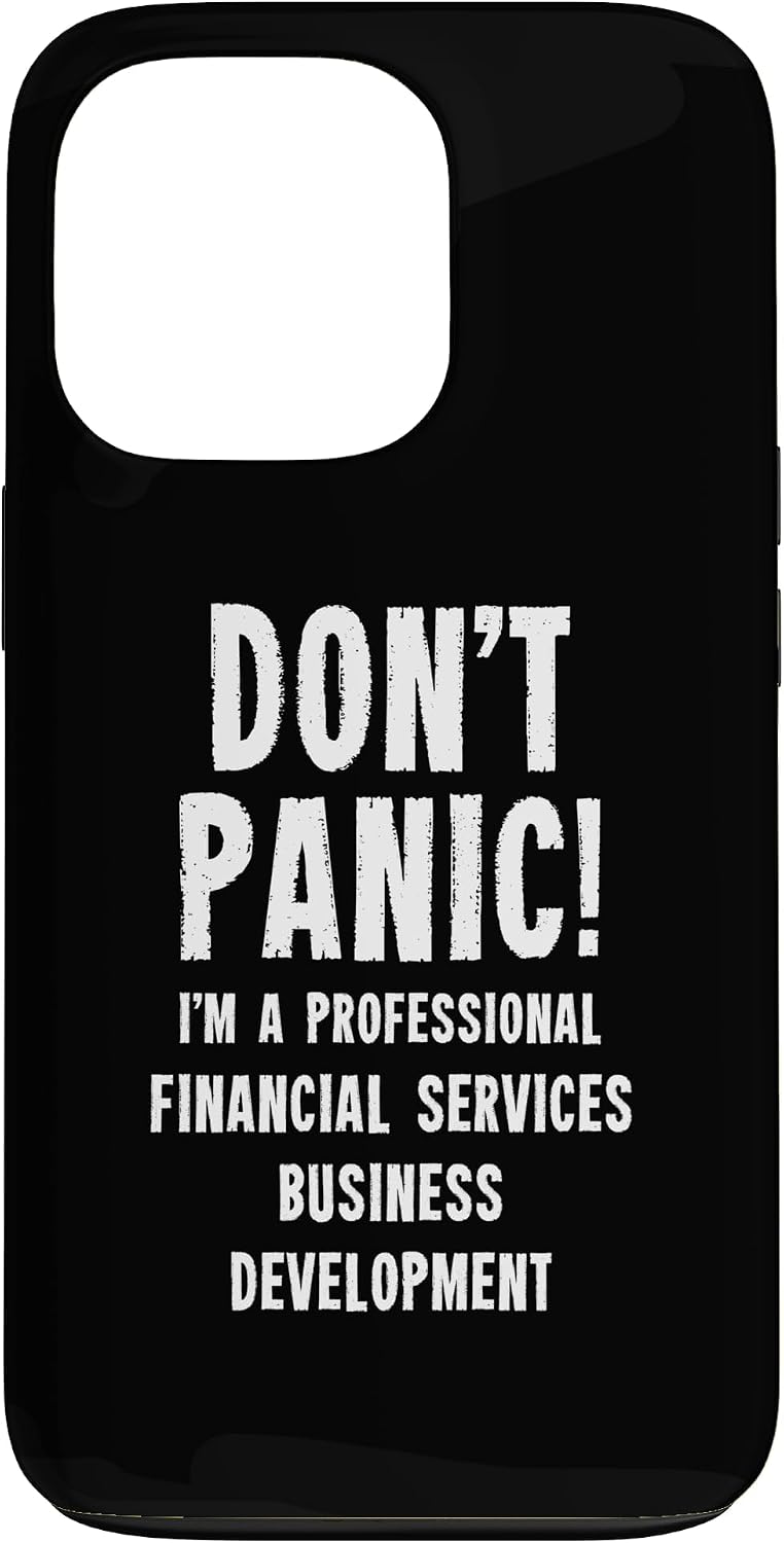 Financial Services Business Development Specialist Case for iPhone 13 Pro