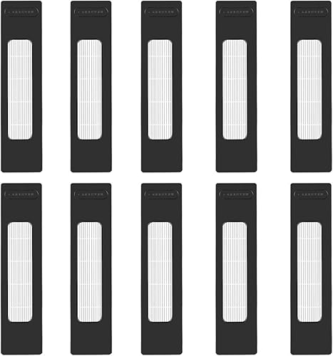 Miniatura 8 de Cepillo lateral principal, filtro HEPA, compatible con Midea M7 PRO M7 MAX robot aspirador accesorios de repuesto (color 10 cepillos laterales)