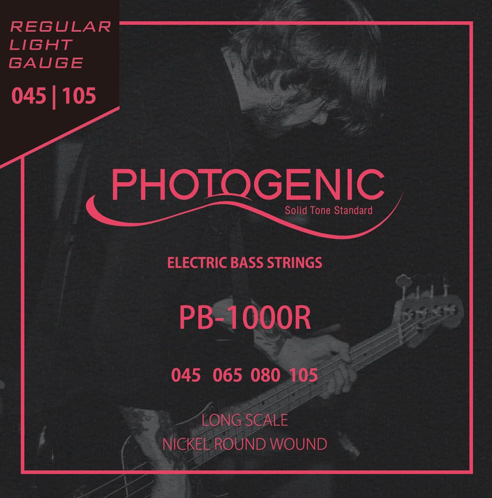Amazon.co.jp: PhotoGenic フォトジェニック ベース弦 PB-1000R 