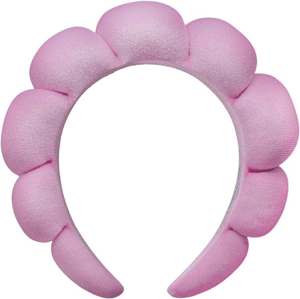 Kids Spa Headband: Soft, Adorable Terry Fabric Spa Headbands for Girls - Stylish Sponge Fabric Headbands for Face Washing, Putting on Face Paint, or Just Having Fun