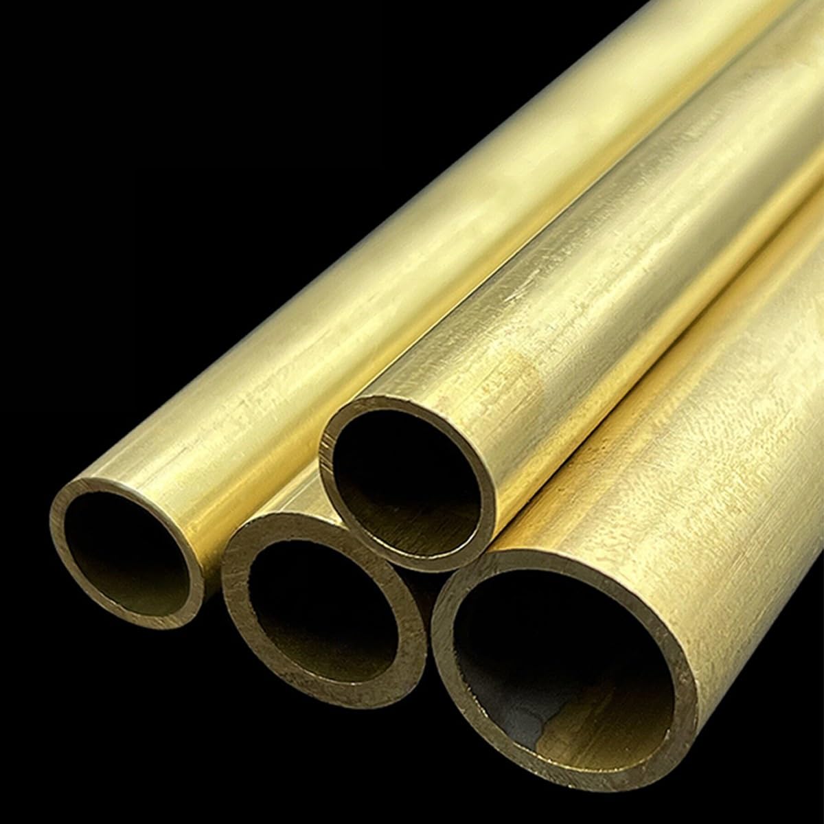 Tube rond en laiton, longueur 500 mm, diamètre extérieur 40 mm, épaisseur de paroi 1 à 3 mm, tubes creux métalliques, tubes droits de précision sans soudure(40 * 1mm)