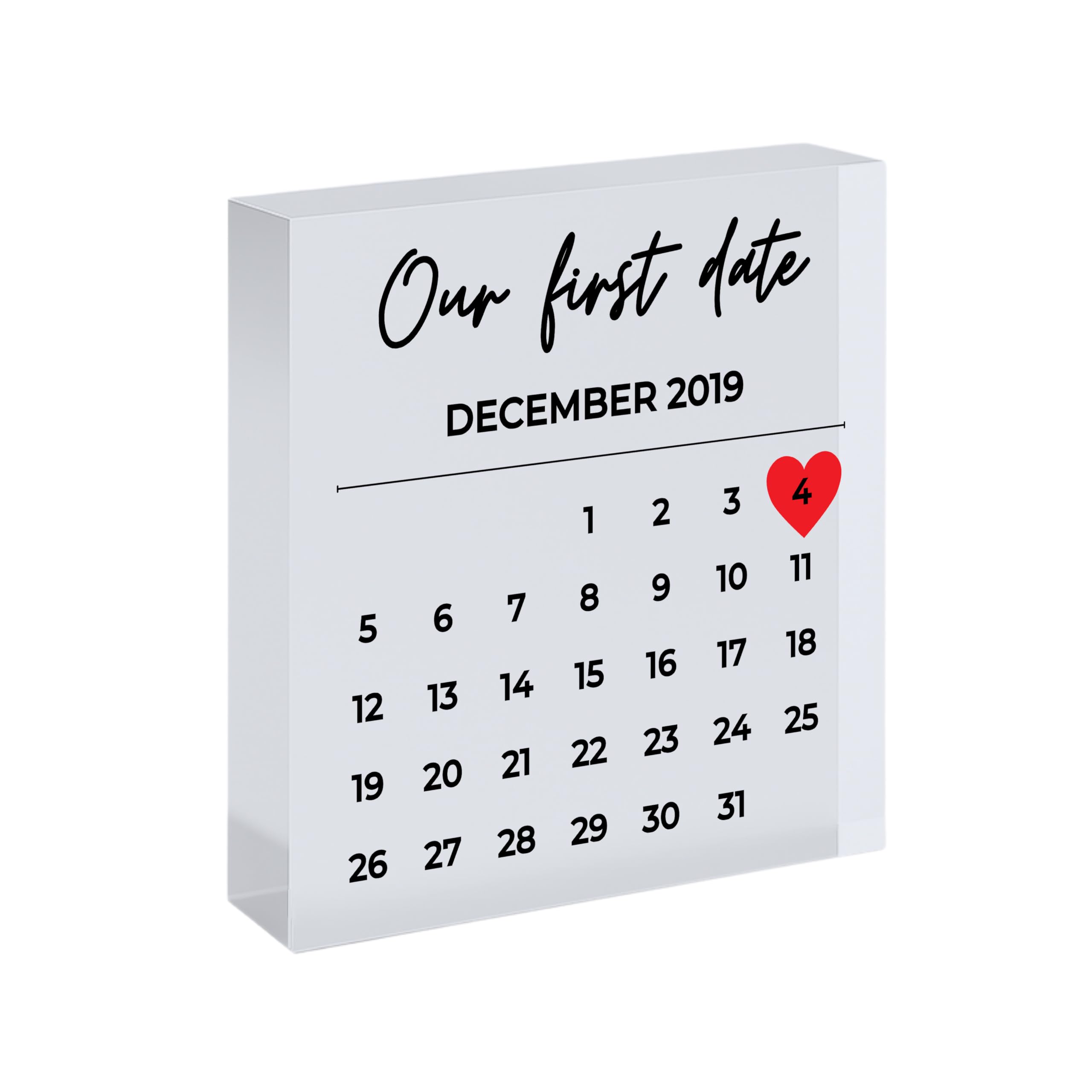 Personalized Calendar Gift