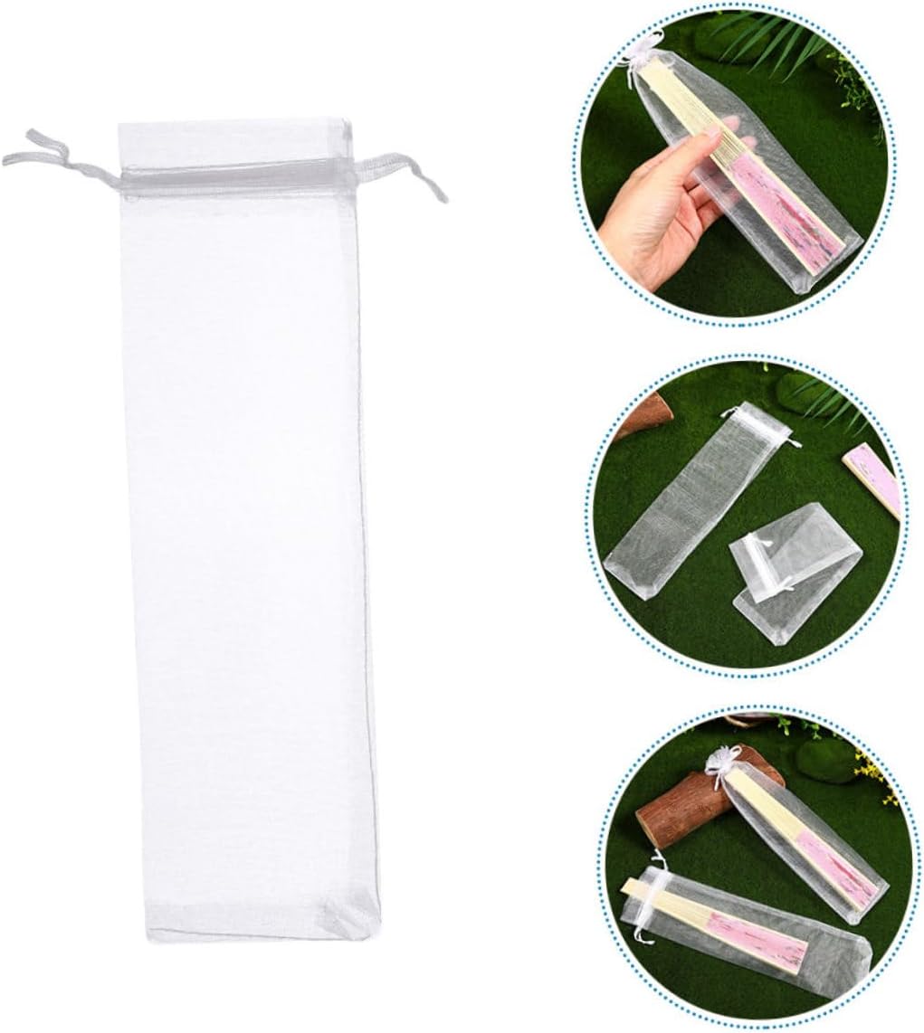 CHILDWEET 100pcs Drawstring Net Bags for Party Favors Wedding Treats and Small Lightweight Mesh Pouches for Easy Storage and Versatile Use
