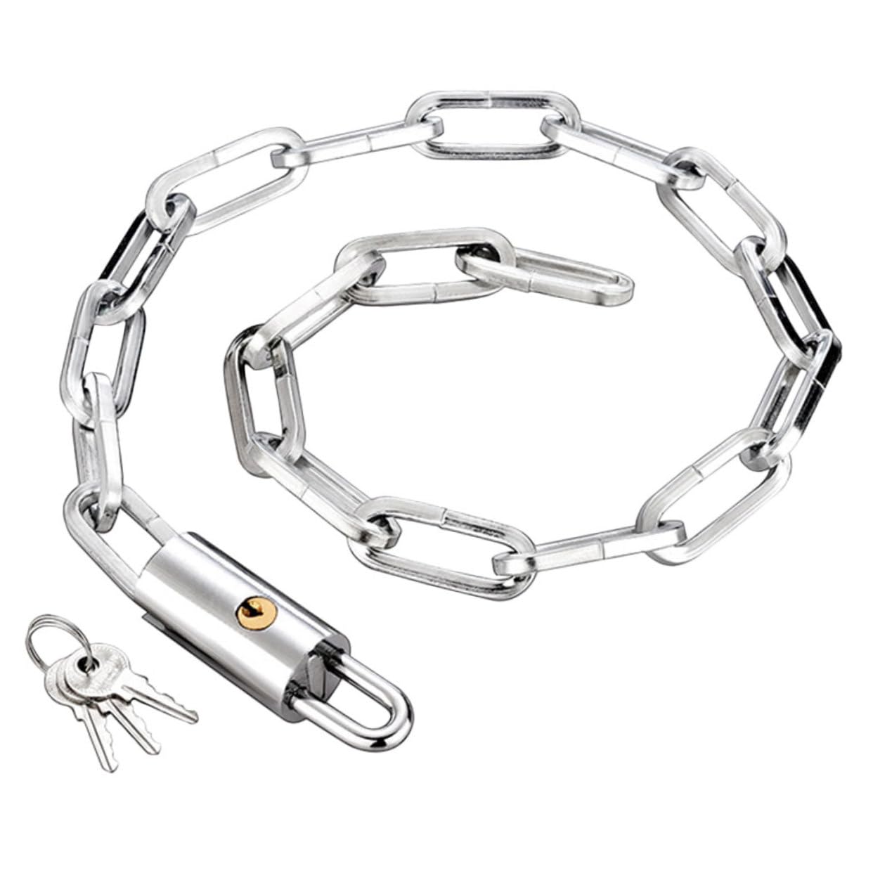 HANABASS Outdoor Bike Chain Lock Cut Heavy Duty Chain Security Lock for Bicycles Motorbikes Electric Bikes Durable and Reliable Bike Protection