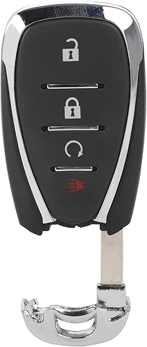 Reemplazo de llavero remoto de entrada sin llave para automóvil para Chevy Bolt Equinox Trax Sonic Volt (HYQ4AA) 4 botones - 1 almohadilla