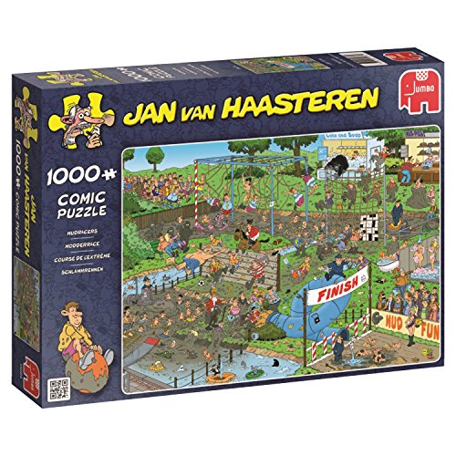 Jumbo Jan Van Haasteren Mudracers Jigsaw Puzzle (1000 Piece)